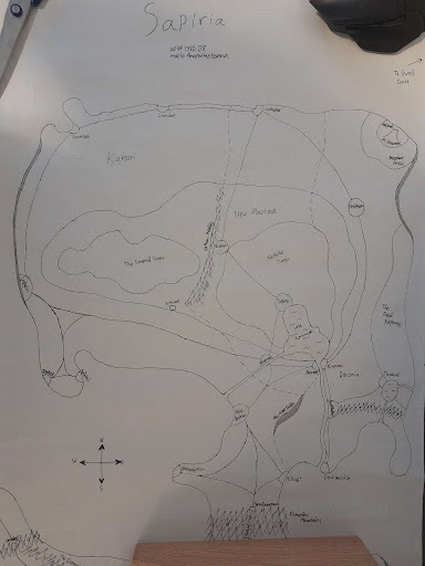 Map of Kanari (1710 DR)